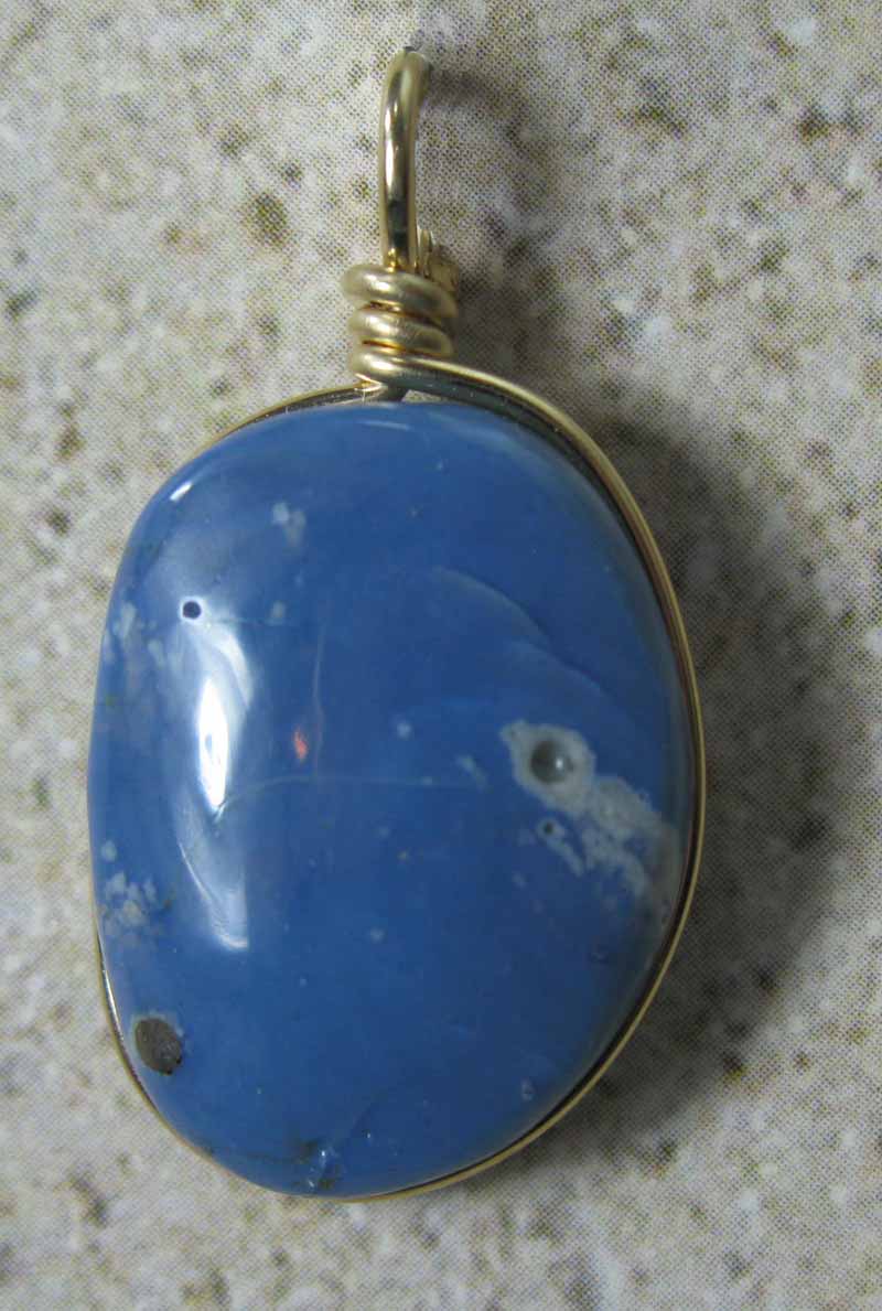 Leland blue pendant